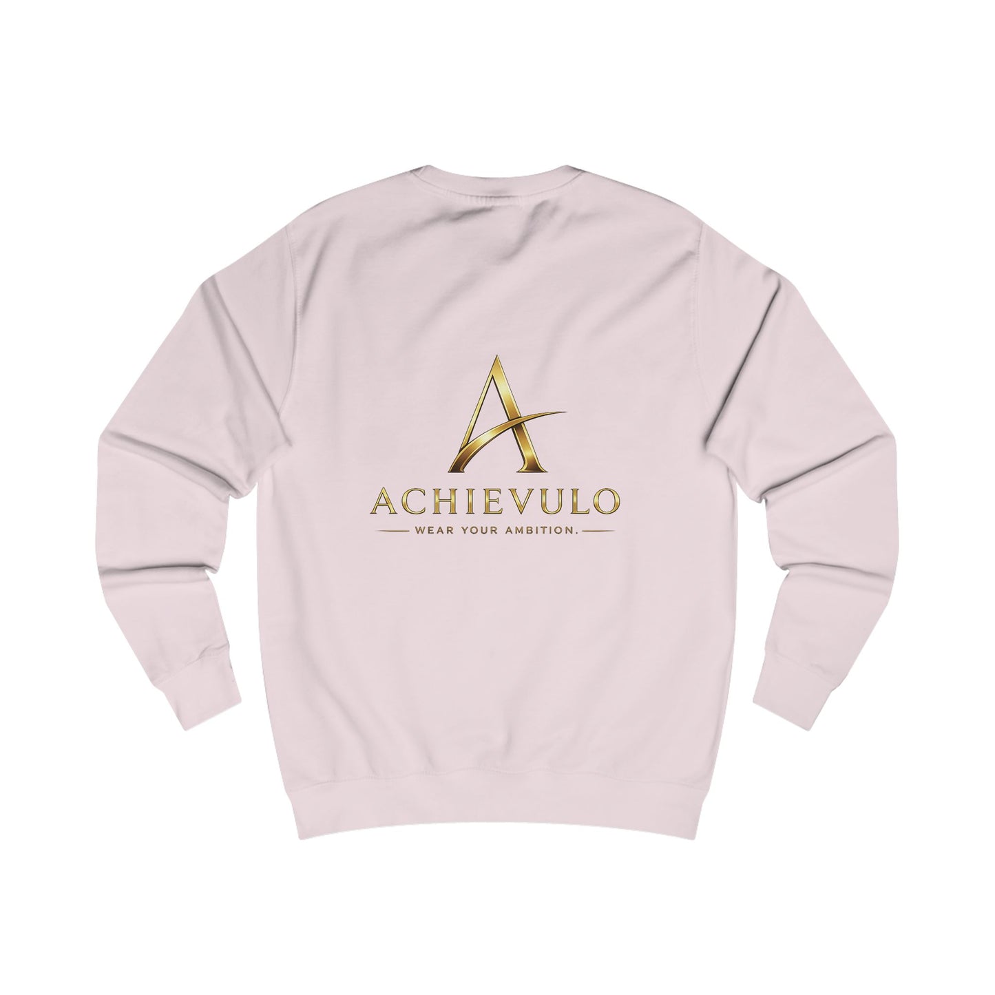 Achievulo Signature Gold Monogram Crewneck
