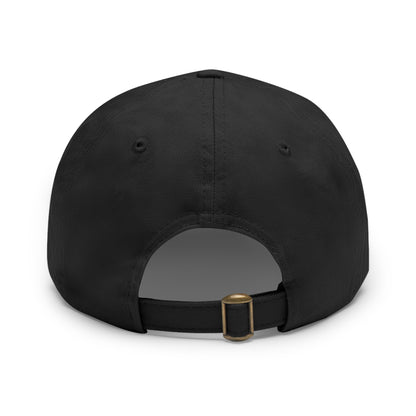 Achievulo Signature Leather Patch Dad Hat