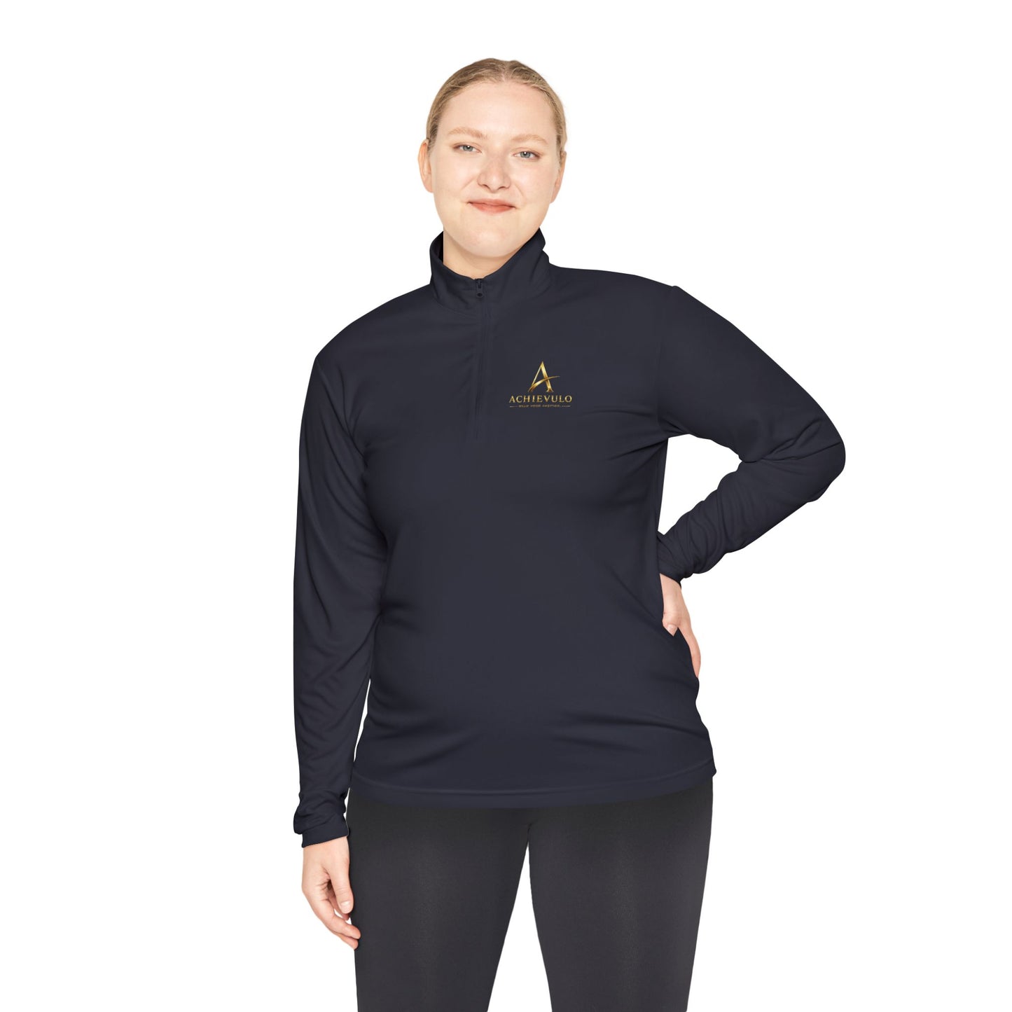 ACHIEVULO Gold Label Quarter-Zip Pullover