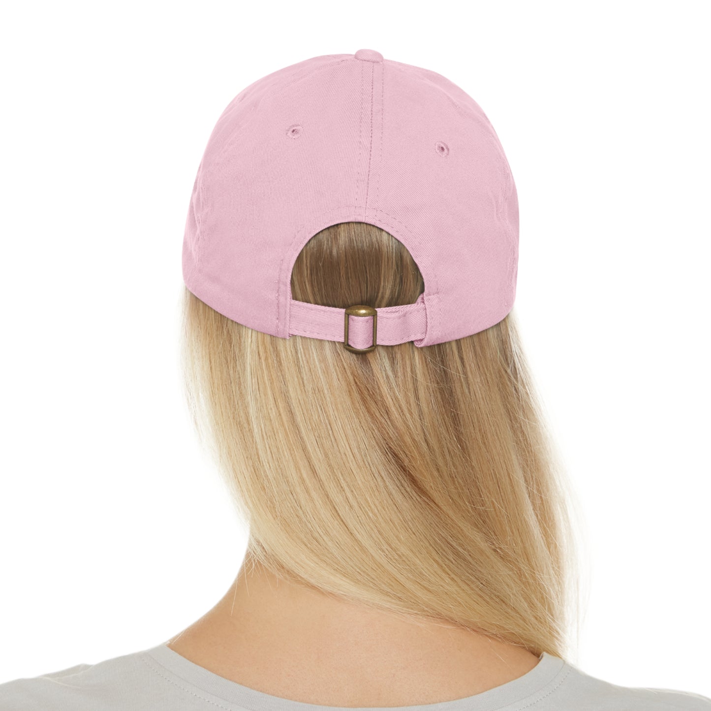 Achievulo Signature Leather Patch Dad Hat