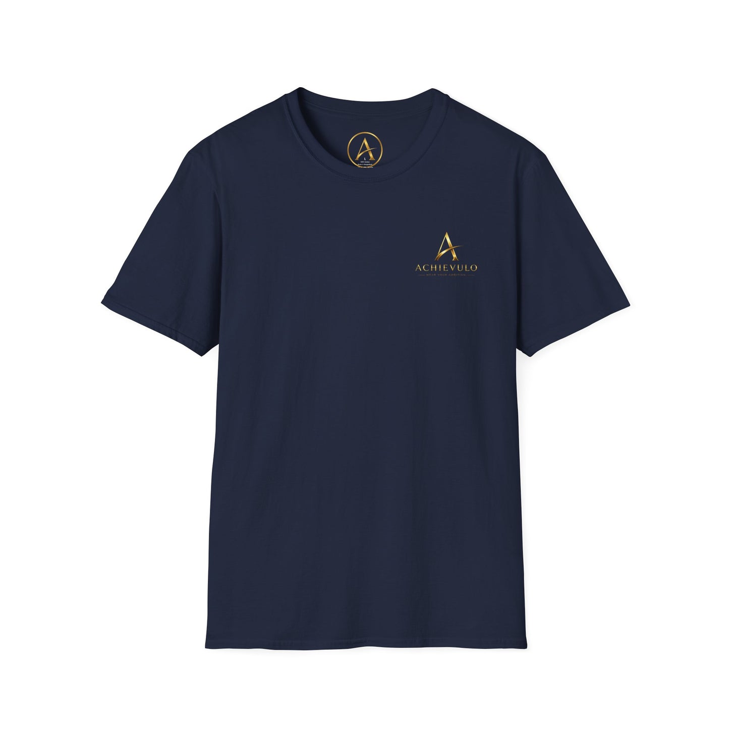 ACHIEVULO Signature Gold Emblem Tee