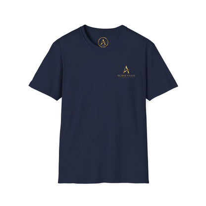 ACHIEVULO Signature Gold Emblem Tee