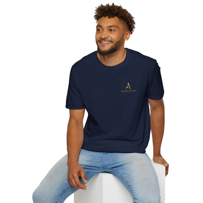 ACHIEVULO Signature Gold Emblem Tee