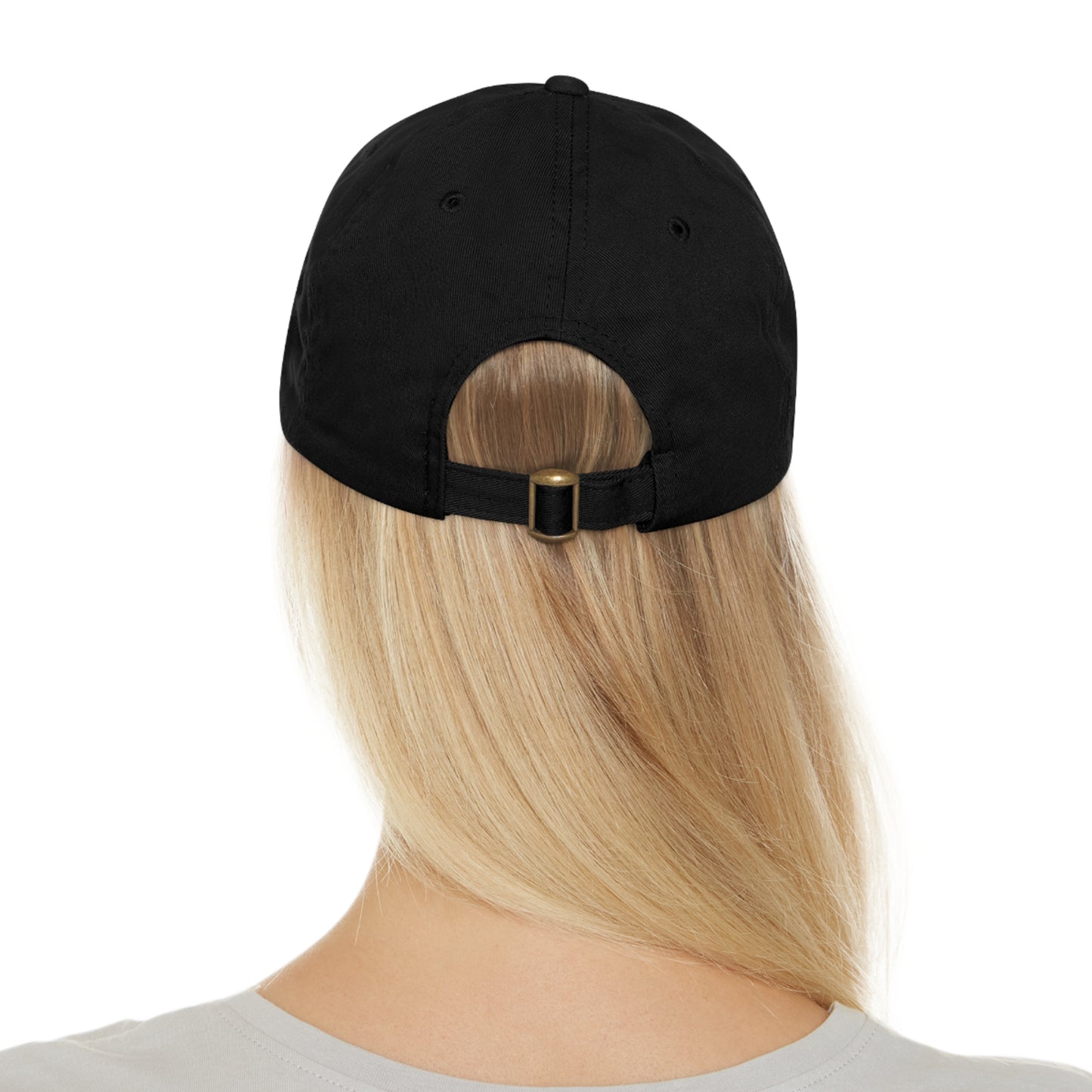 Achievulo Signature Leather Patch Dad Hat