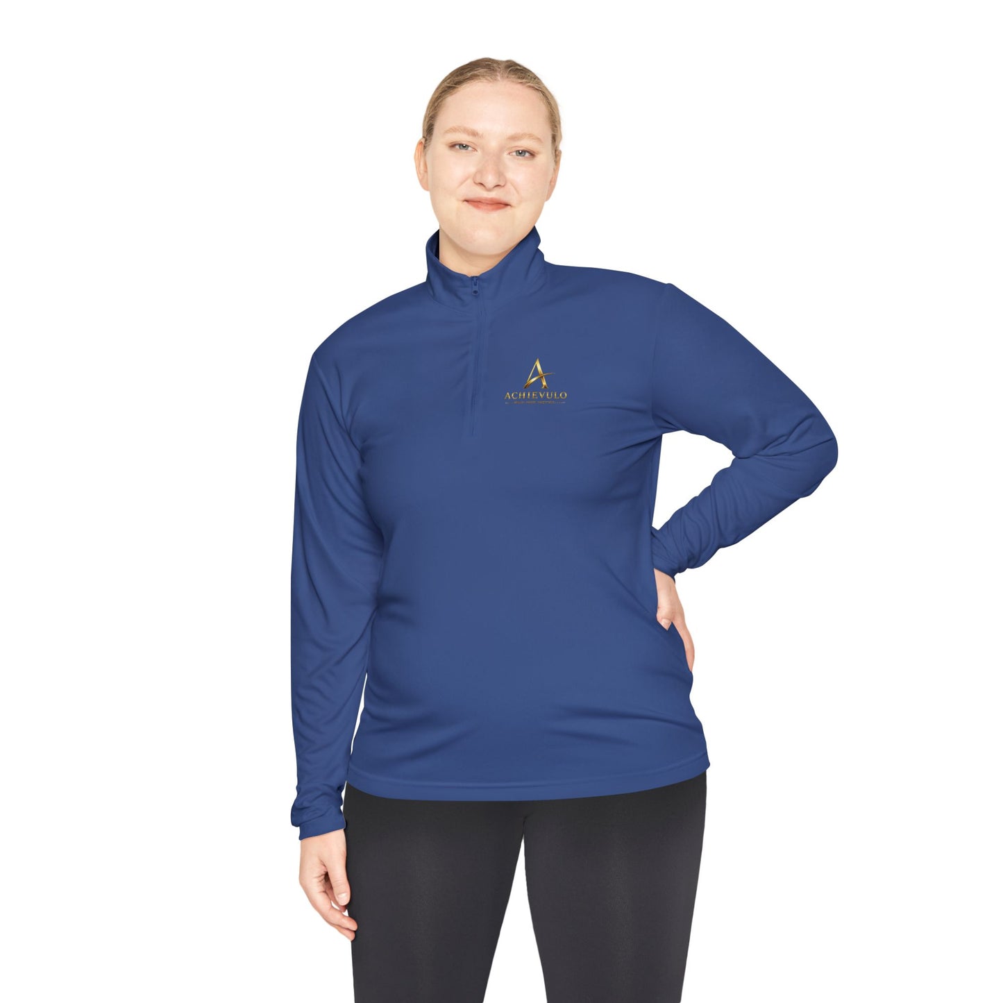 ACHIEVULO Gold Label Quarter-Zip Pullover