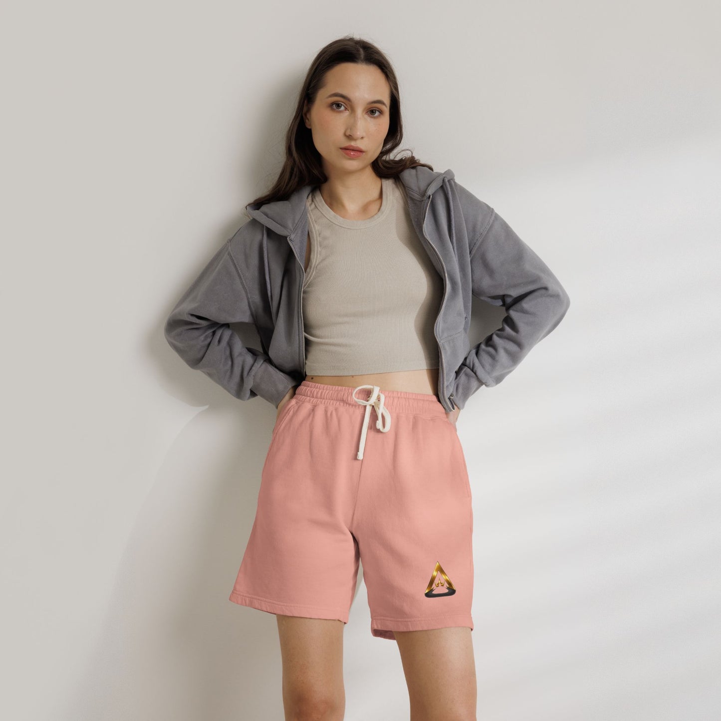 ACHIEVULO Lightweight Fleece Sweat Shorts