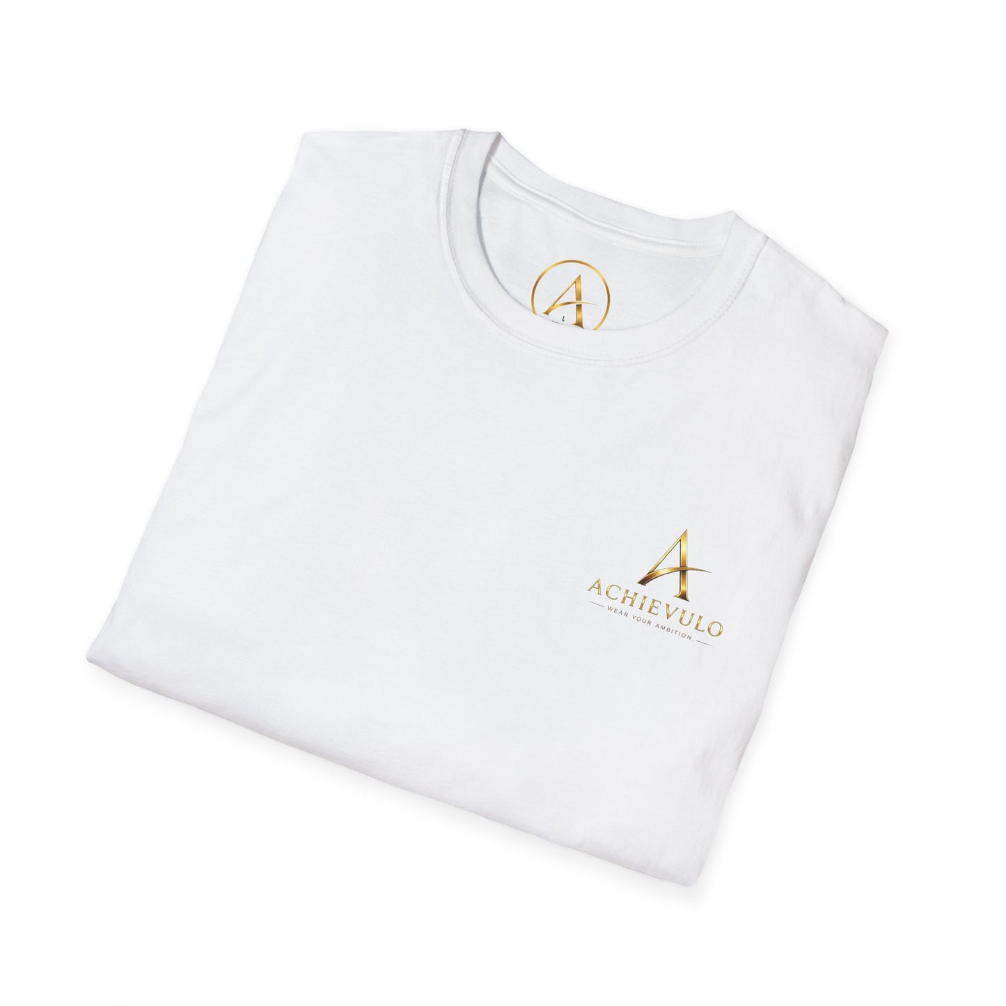 ACHIEVULO Signature Gold Emblem Tee