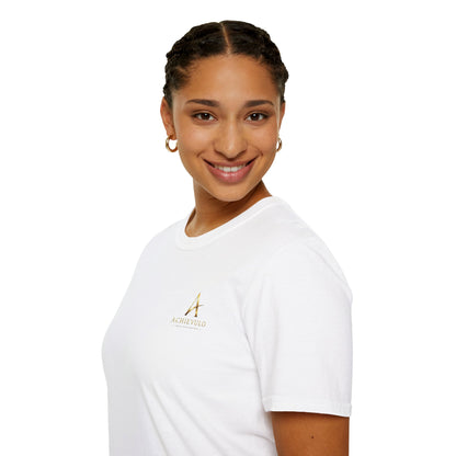 ACHIEVULO Signature Gold Emblem Tee