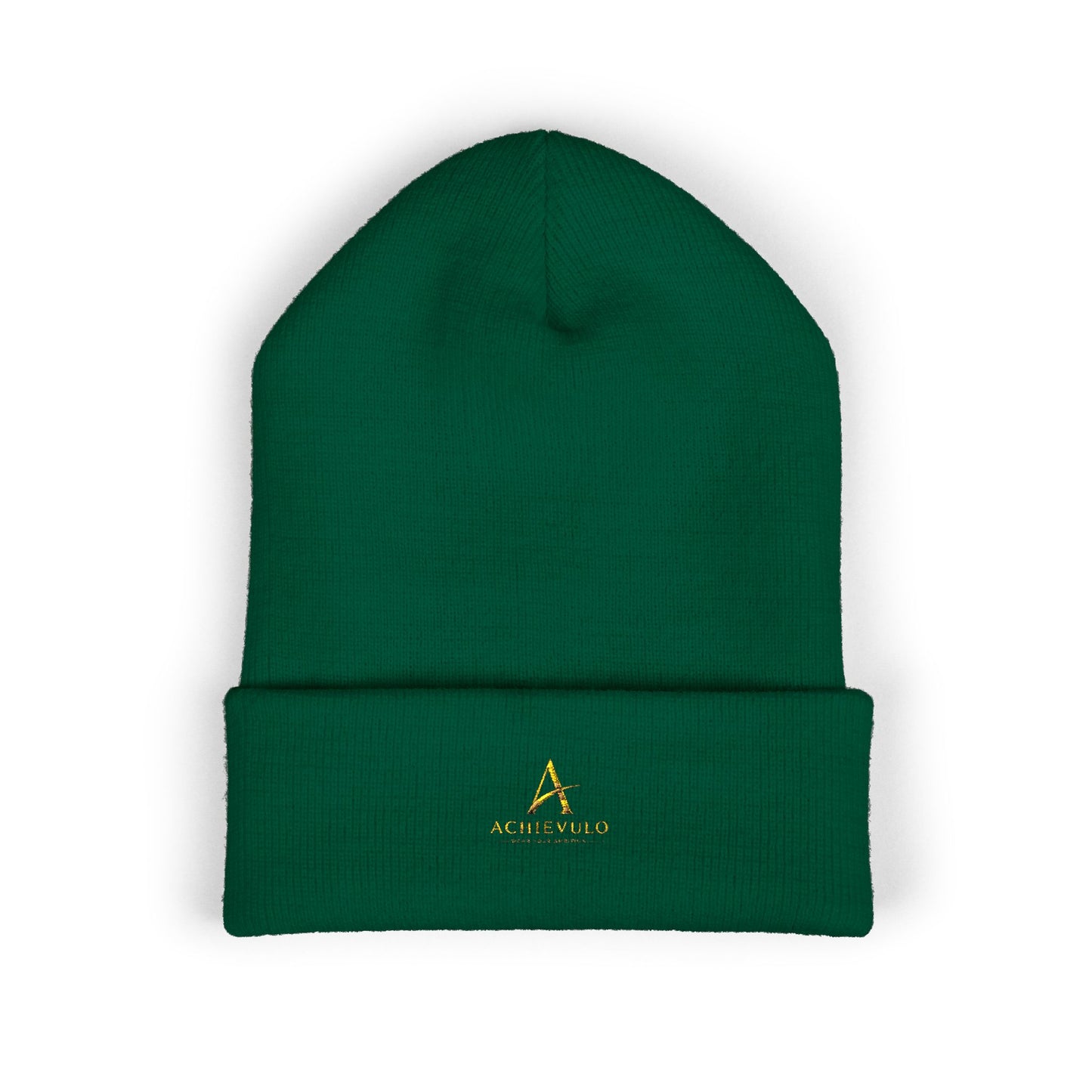 ACHIEVULO Embroidered Classic Cuffed Beanie