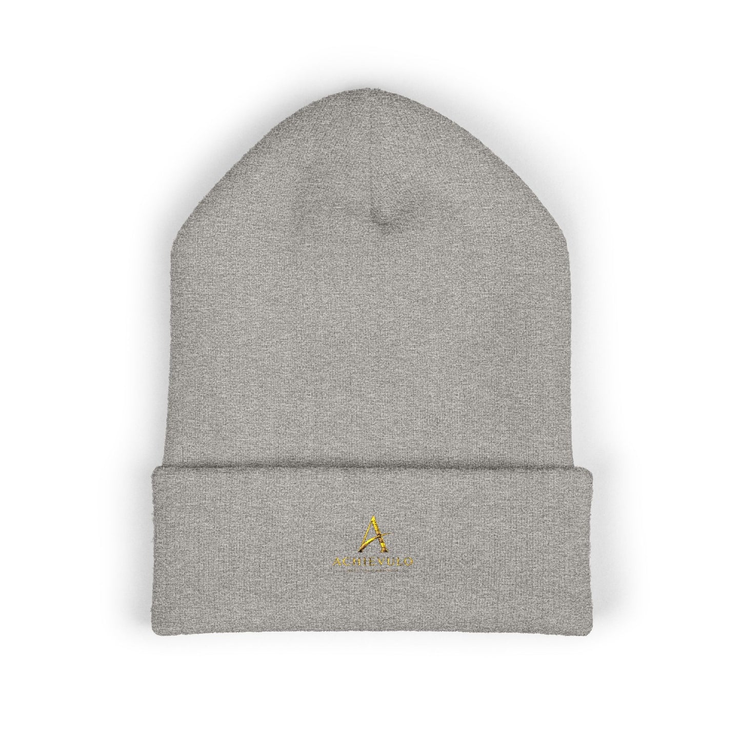 ACHIEVULO Embroidered Classic Cuffed Beanie