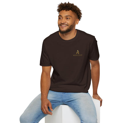 ACHIEVULO Signature Gold Emblem Tee