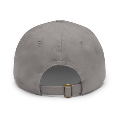 Achievulo Signature Leather Patch Dad Hat
