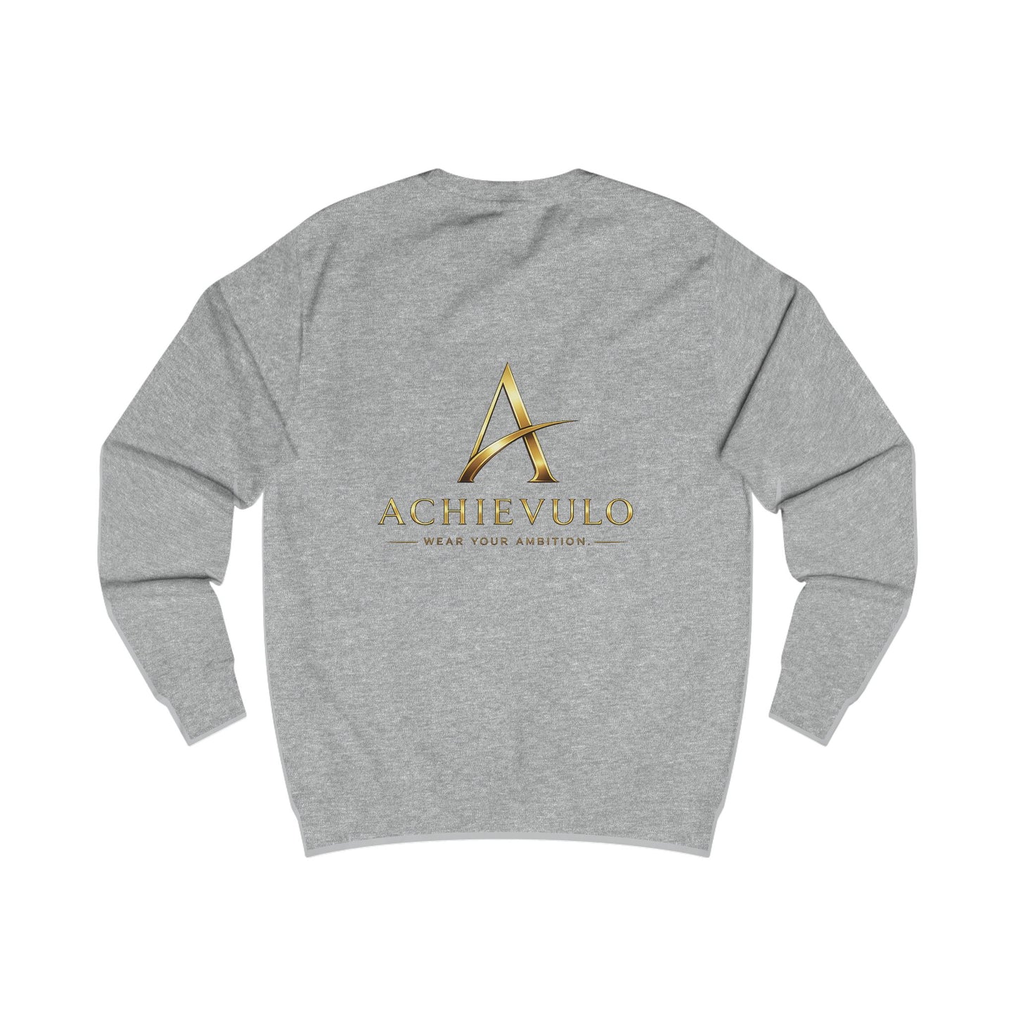 Achievulo Signature Gold Monogram Crewneck