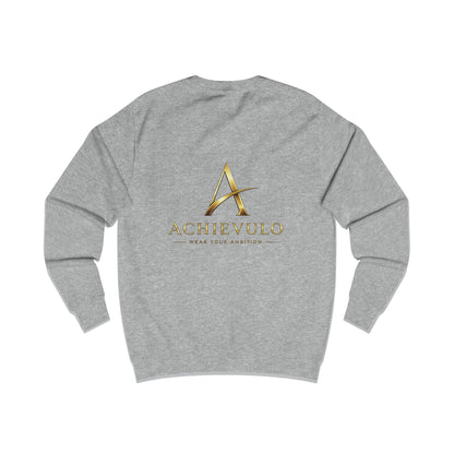 Achievulo Signature Gold Monogram Crewneck
