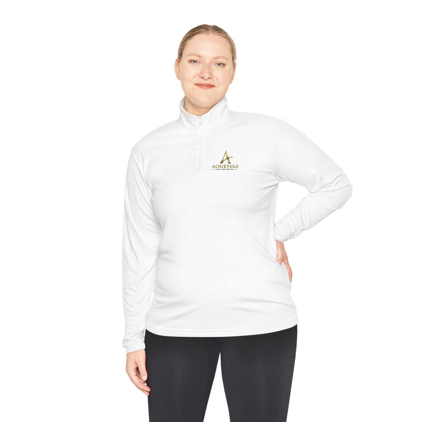 ACHIEVULO Gold Label Quarter-Zip Pullover