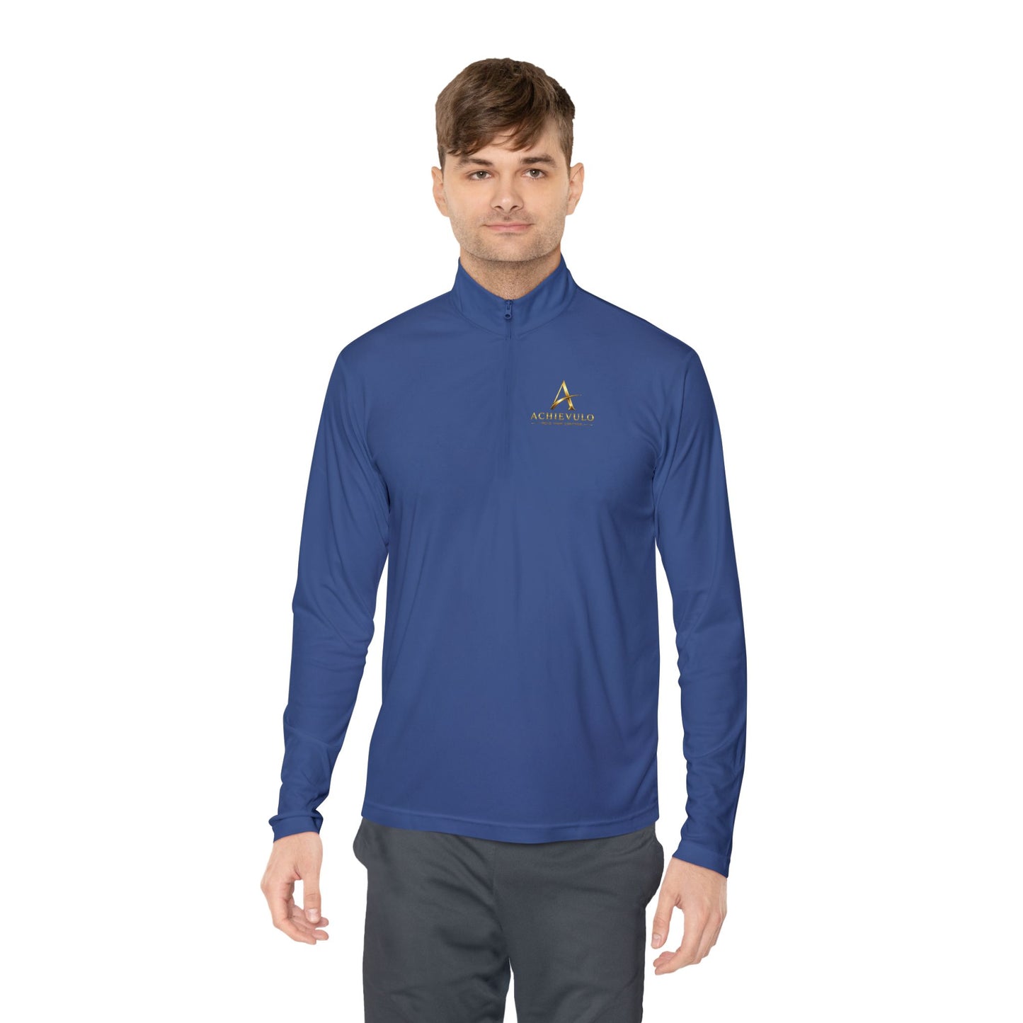 ACHIEVULO Gold Label Quarter-Zip Pullover
