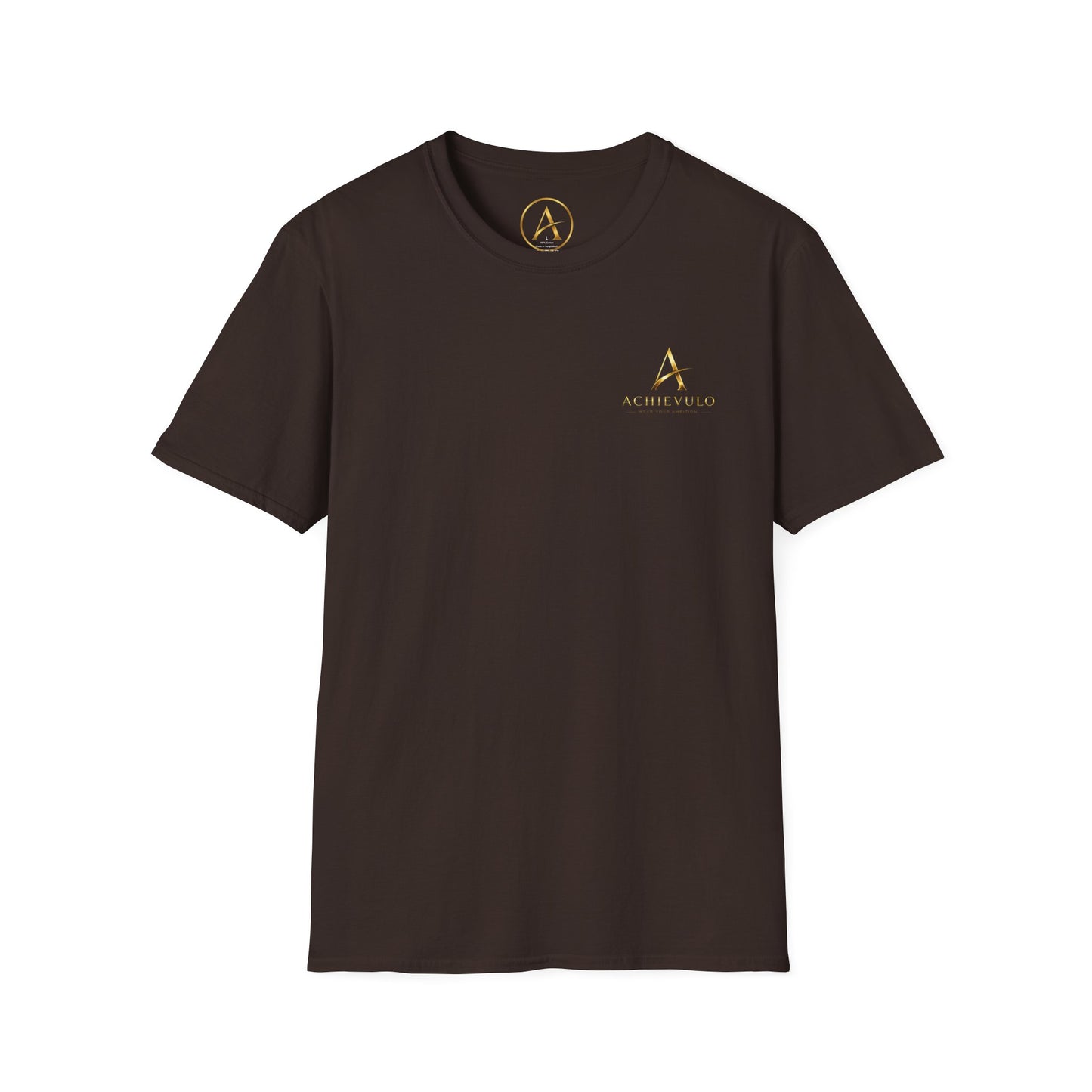 ACHIEVULO Signature Gold Emblem Tee