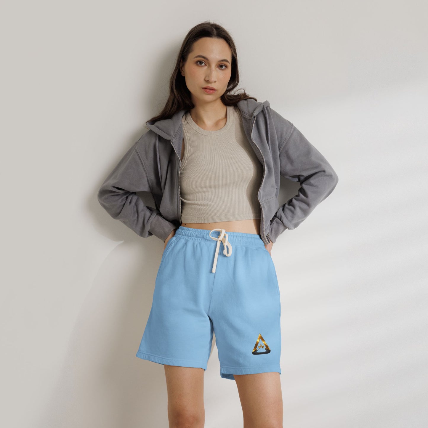ACHIEVULO Lightweight Fleece Sweat Shorts