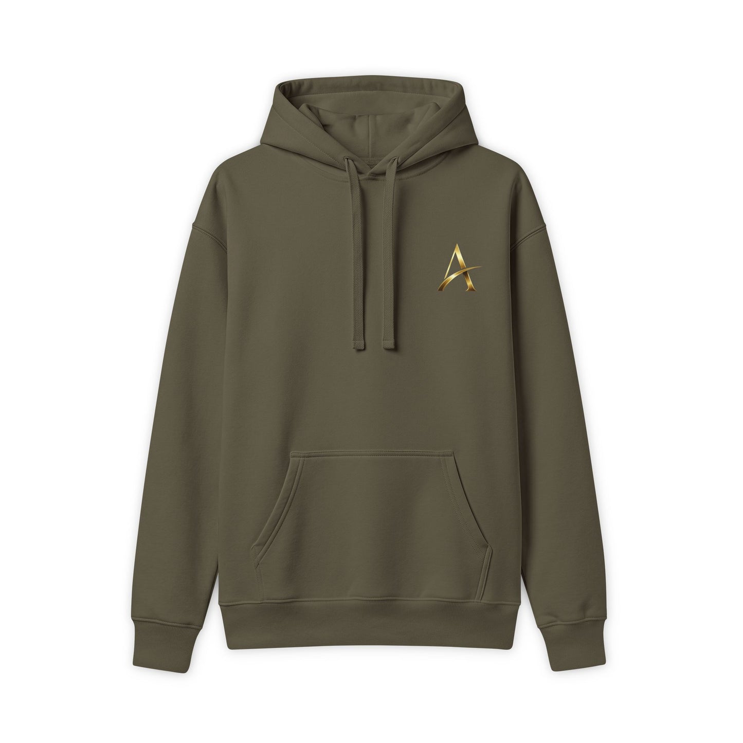 ACHIEVULO Prestige Gold Logo Hoodie