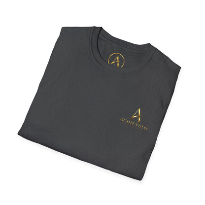 ACHIEVULO Signature Gold Emblem Tee