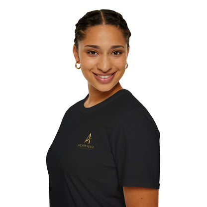 ACHIEVULO Signature Gold Emblem Tee