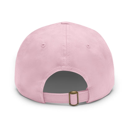 Achievulo Signature Leather Patch Dad Hat