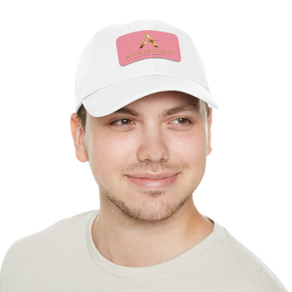 Achievulo Signature Leather Patch Dad Hat