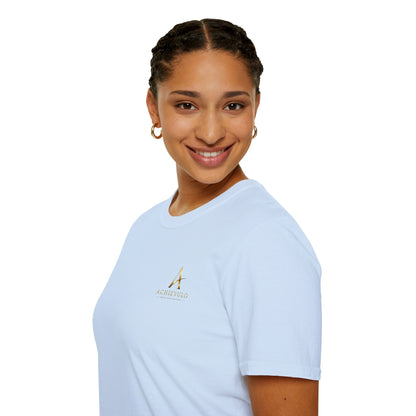 ACHIEVULO Signature Gold Emblem Tee