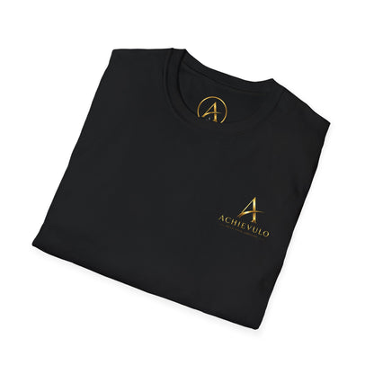 ACHIEVULO Signature Gold Emblem Tee