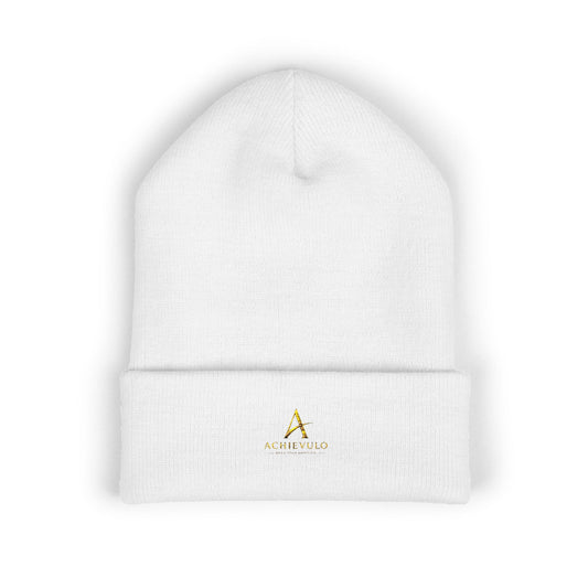 ACHIEVULO Embroidered Classic Cuffed Beanie