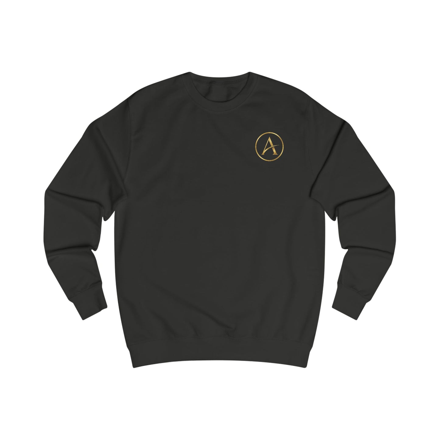 Achievulo Signature Gold Monogram Crewneck