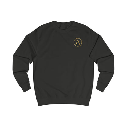 Achievulo Signature Gold Monogram Crewneck