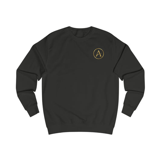 Achievulo Signature Gold Monogram Crewneck