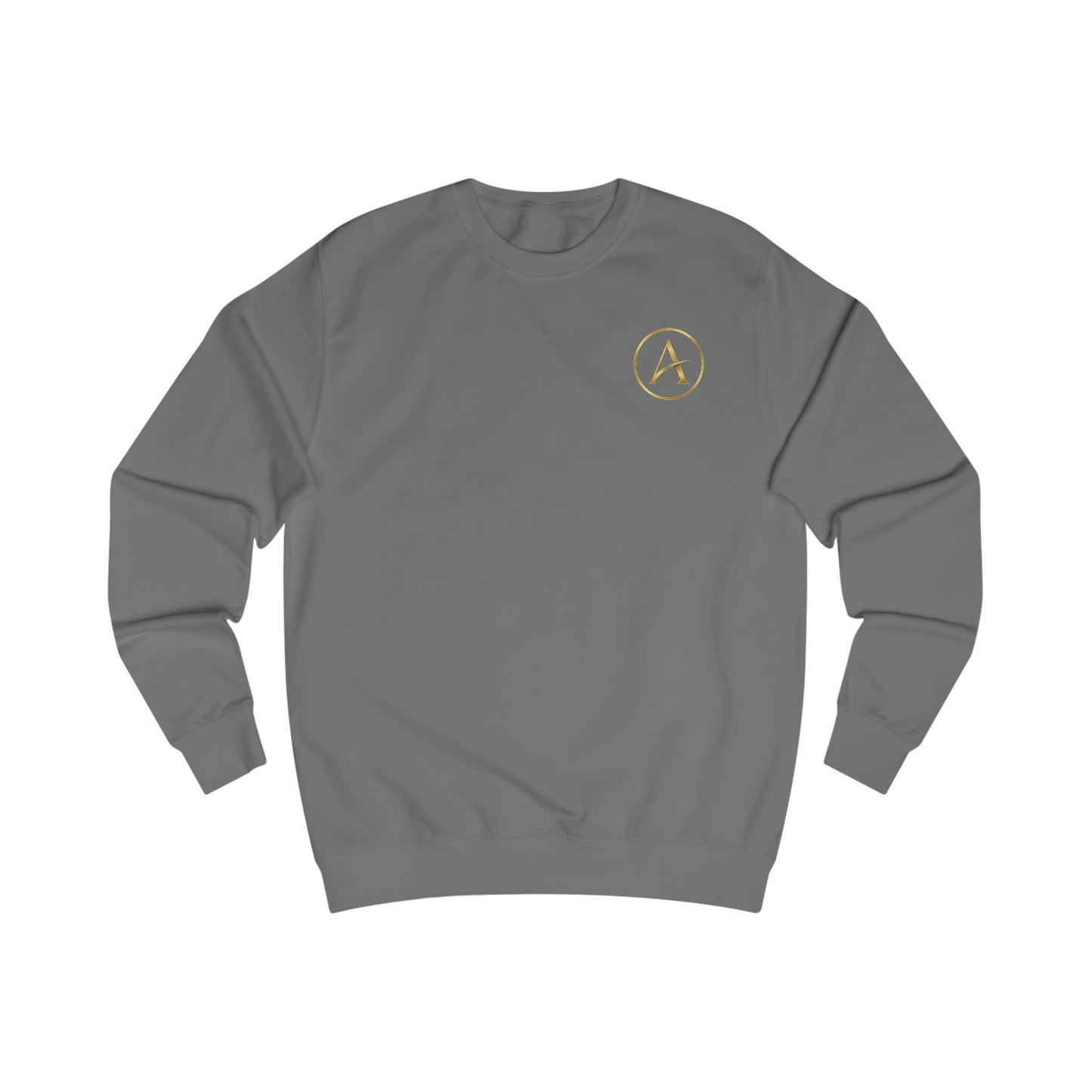 Achievulo Signature Gold Monogram Crewneck