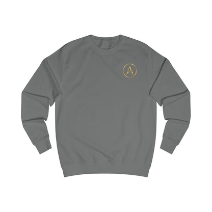 Achievulo Signature Gold Monogram Crewneck