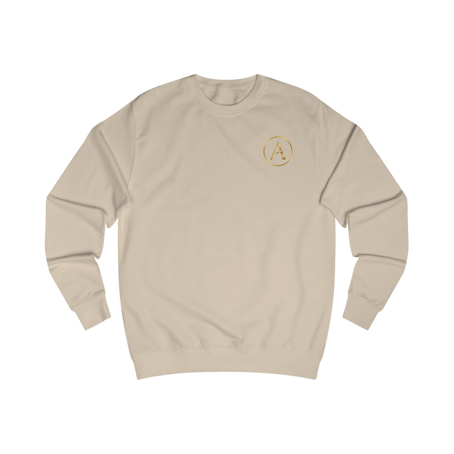 Achievulo Signature Gold Monogram Crewneck