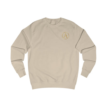 Achievulo Signature Gold Monogram Crewneck