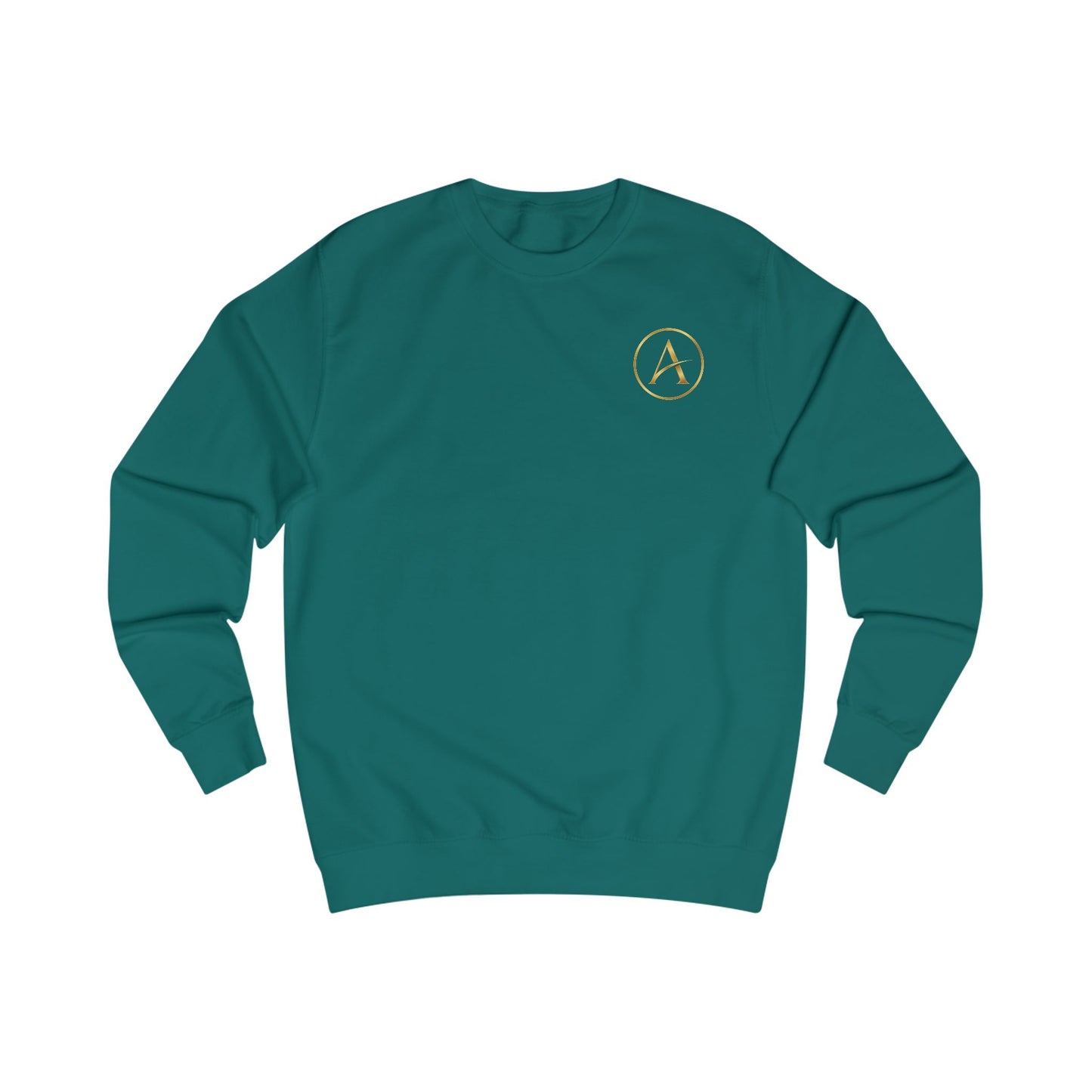 Achievulo Signature Gold Monogram Crewneck
