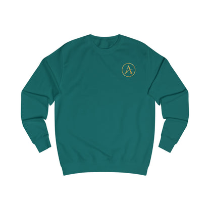 Achievulo Signature Gold Monogram Crewneck