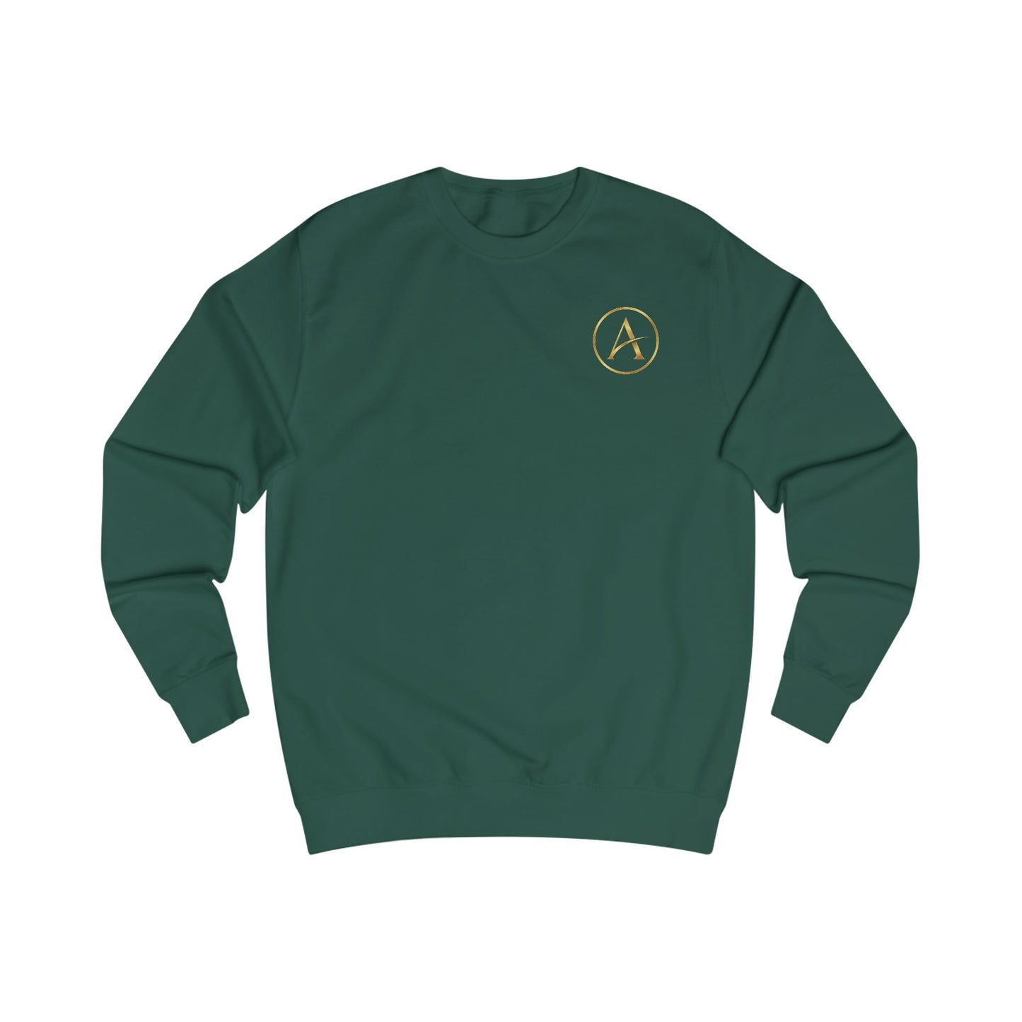 Achievulo Signature Gold Monogram Crewneck