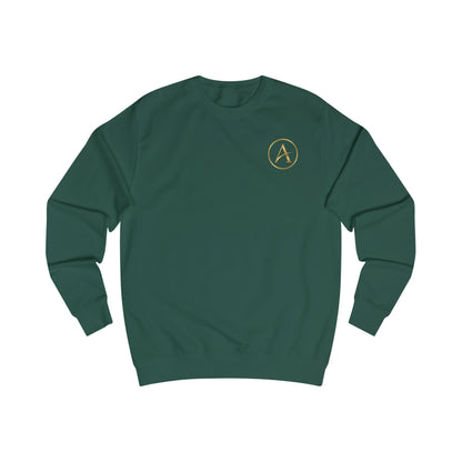Achievulo Signature Gold Monogram Crewneck