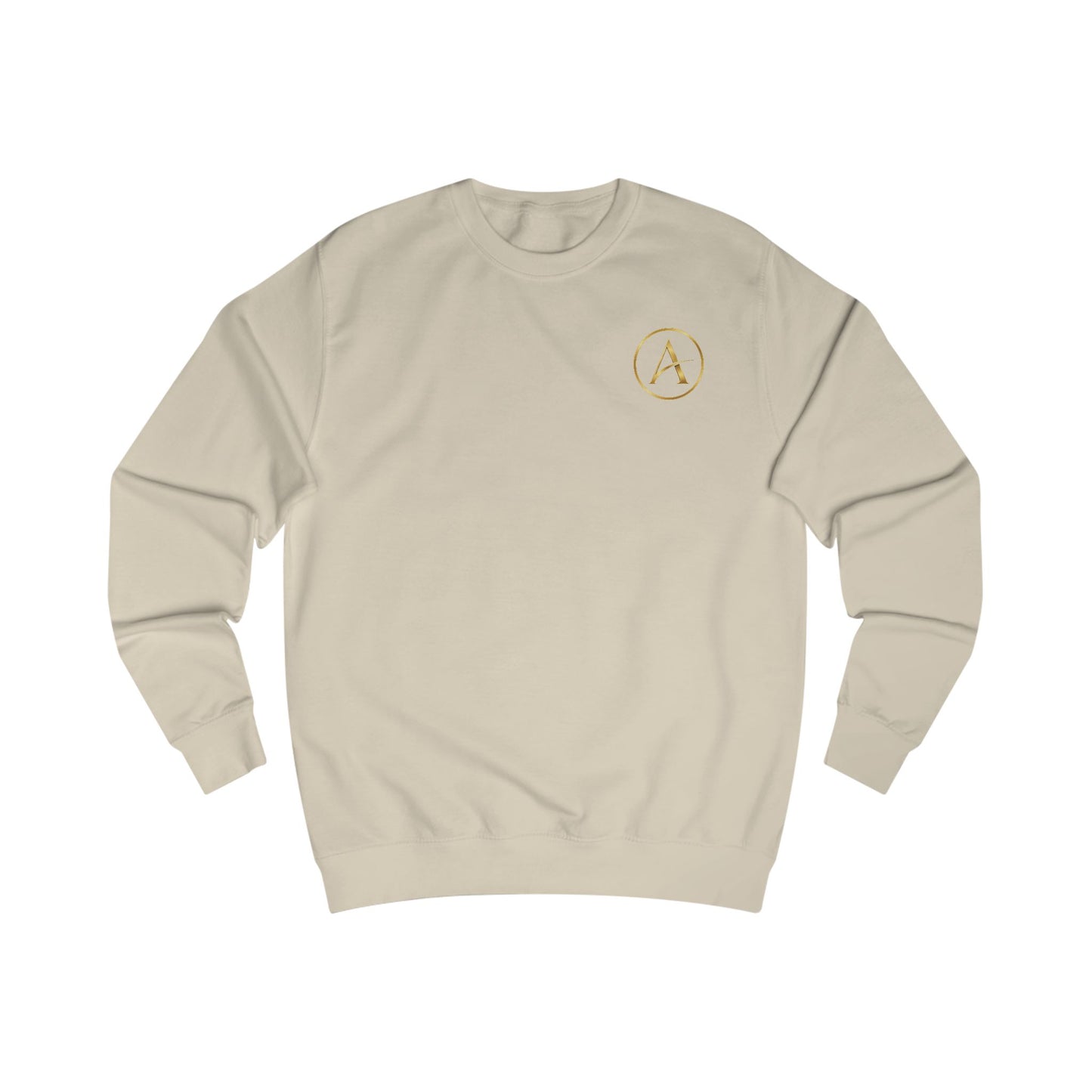 Achievulo Signature Gold Monogram Crewneck