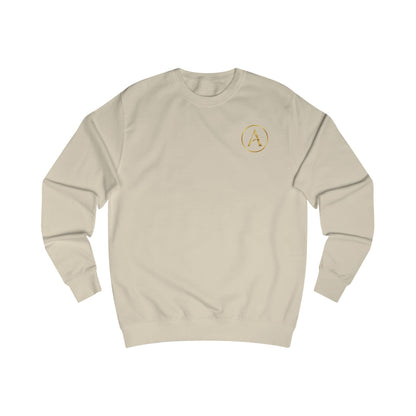Achievulo Signature Gold Monogram Crewneck