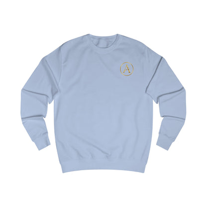 Achievulo Signature Gold Monogram Crewneck