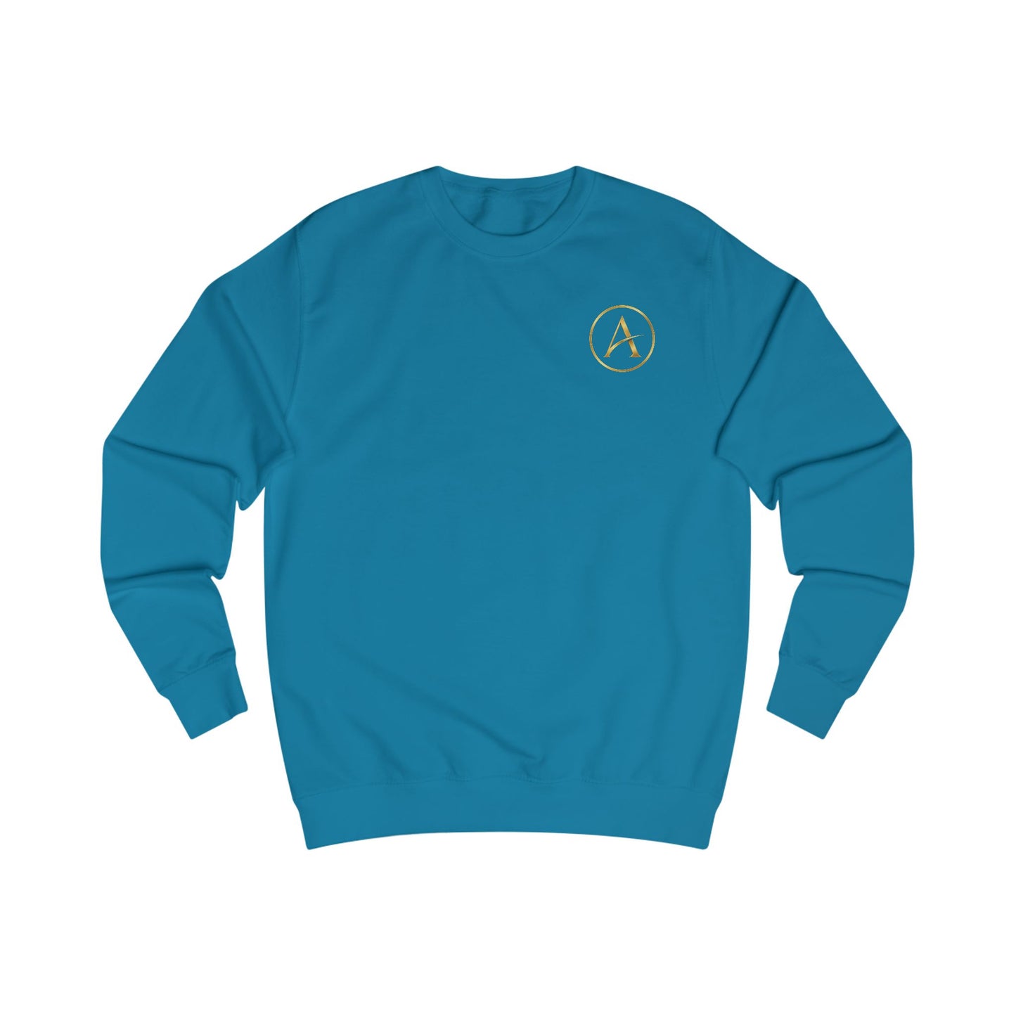 Achievulo Signature Gold Monogram Crewneck