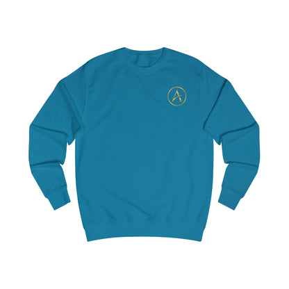 Achievulo Signature Gold Monogram Crewneck