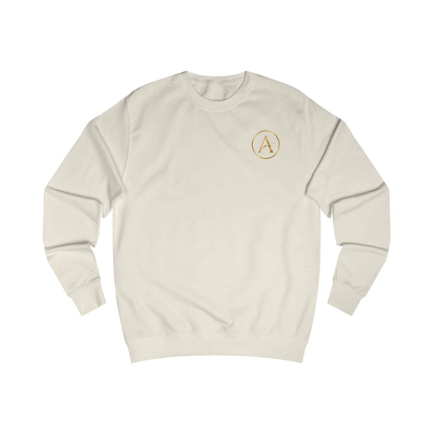 Achievulo Signature Gold Monogram Crewneck