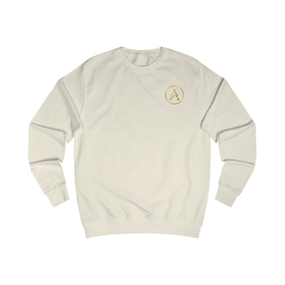 Achievulo Signature Gold Monogram Crewneck