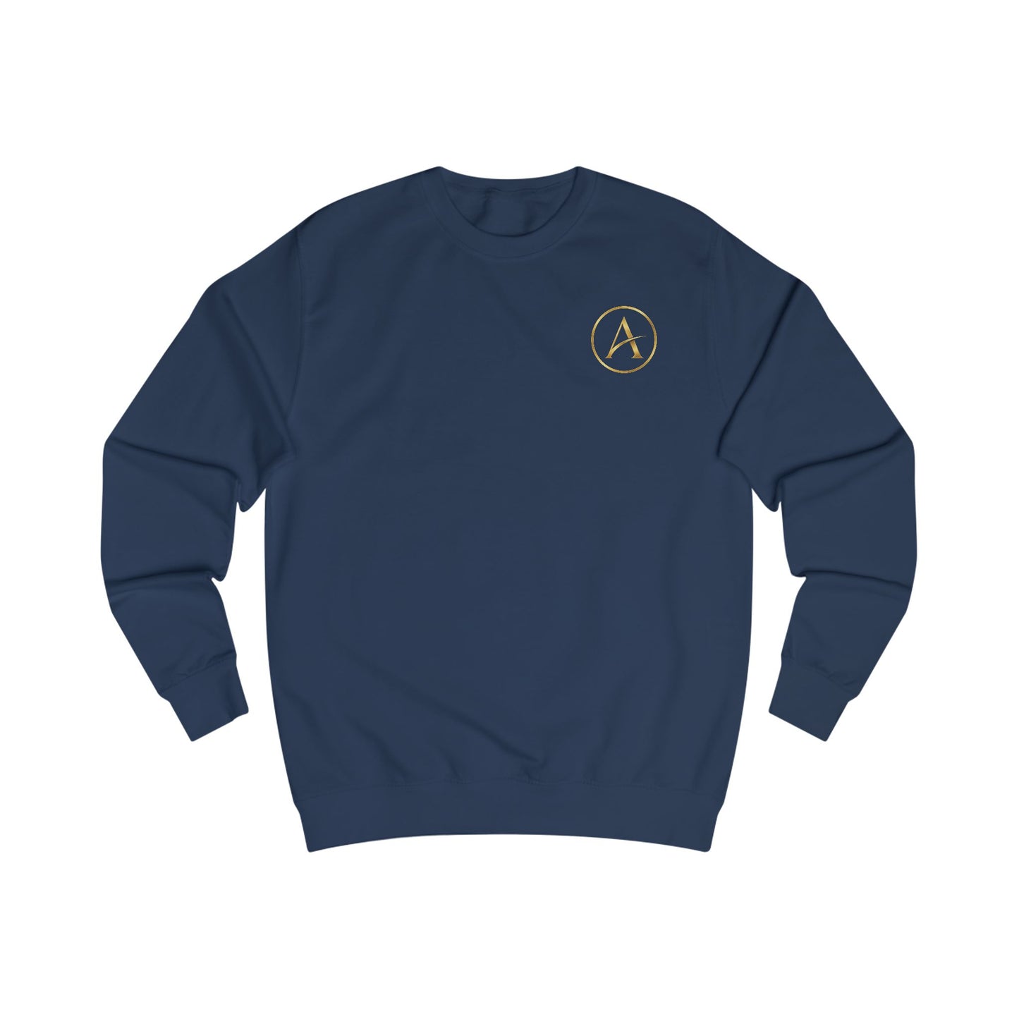 Achievulo Signature Gold Monogram Crewneck