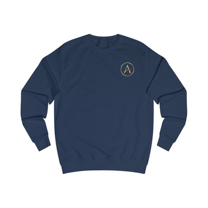 Achievulo Signature Gold Monogram Crewneck